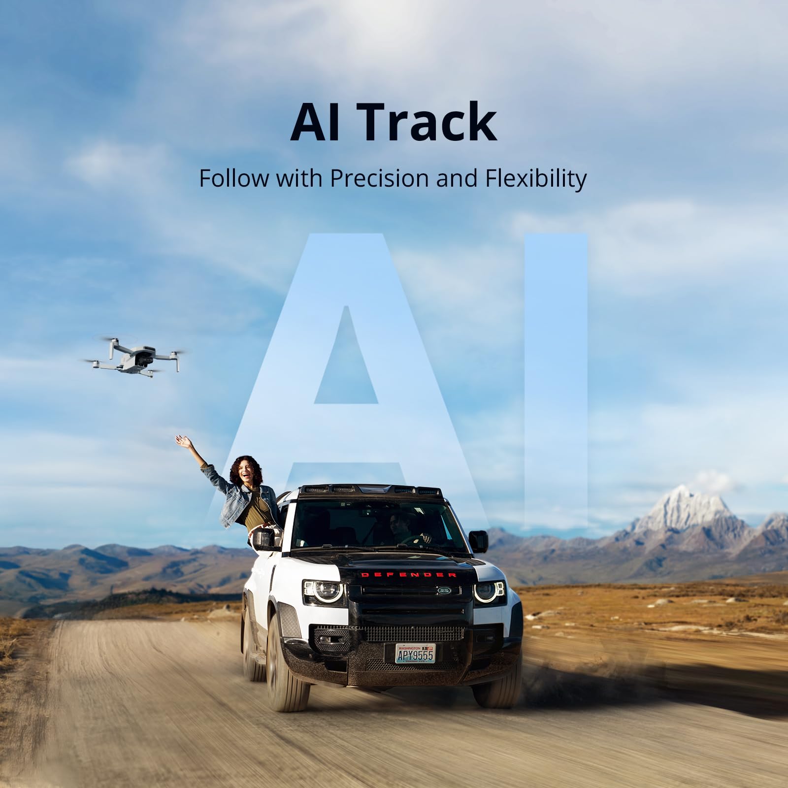 Potensic ATOM 2 Fly More Combo with RC PTD 1, Drones with Camera for Adults 4K Video, 8K Photo, 10KM Transmission, 96 Mins Flight, 3-Axis Gimbal, AI Track, Vertical Shooting, AI Night Shot, Under 249g