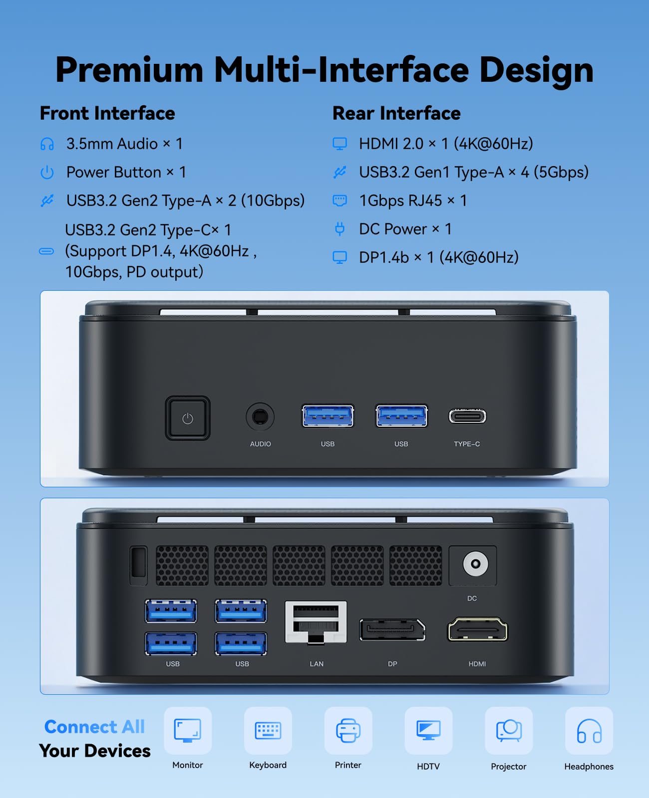 KAMRUI Mini PC E3B 11 Pro AMD Ryzen V2748 (Beat R7 5825U/R5 6650H/R5 7430U, up to 4.3GHz) Mini Pc, Mini Desktop Computer 16GB DDR4 512GB SSD,AMD Radeon Graphics Triple 4K Display/WiFi6/BT5