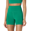 Amazon Essentials Women's Active FormFlex Buttery Soft High Waist Biker Shorts, Emerald Green, X-Large