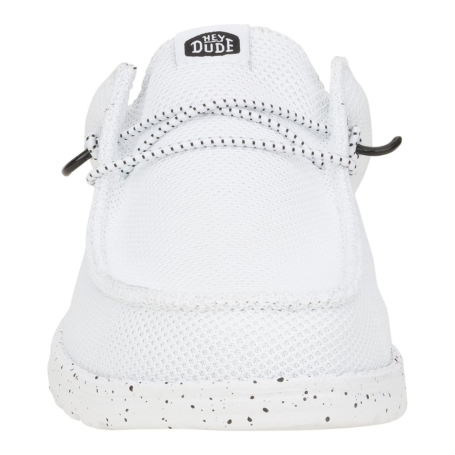 HEYDUDE Men's Wally Slip Varsity White/Black Size 11, Men’s Shoes, Men's Slip-on Loafers, Comfortable & Light-Weight