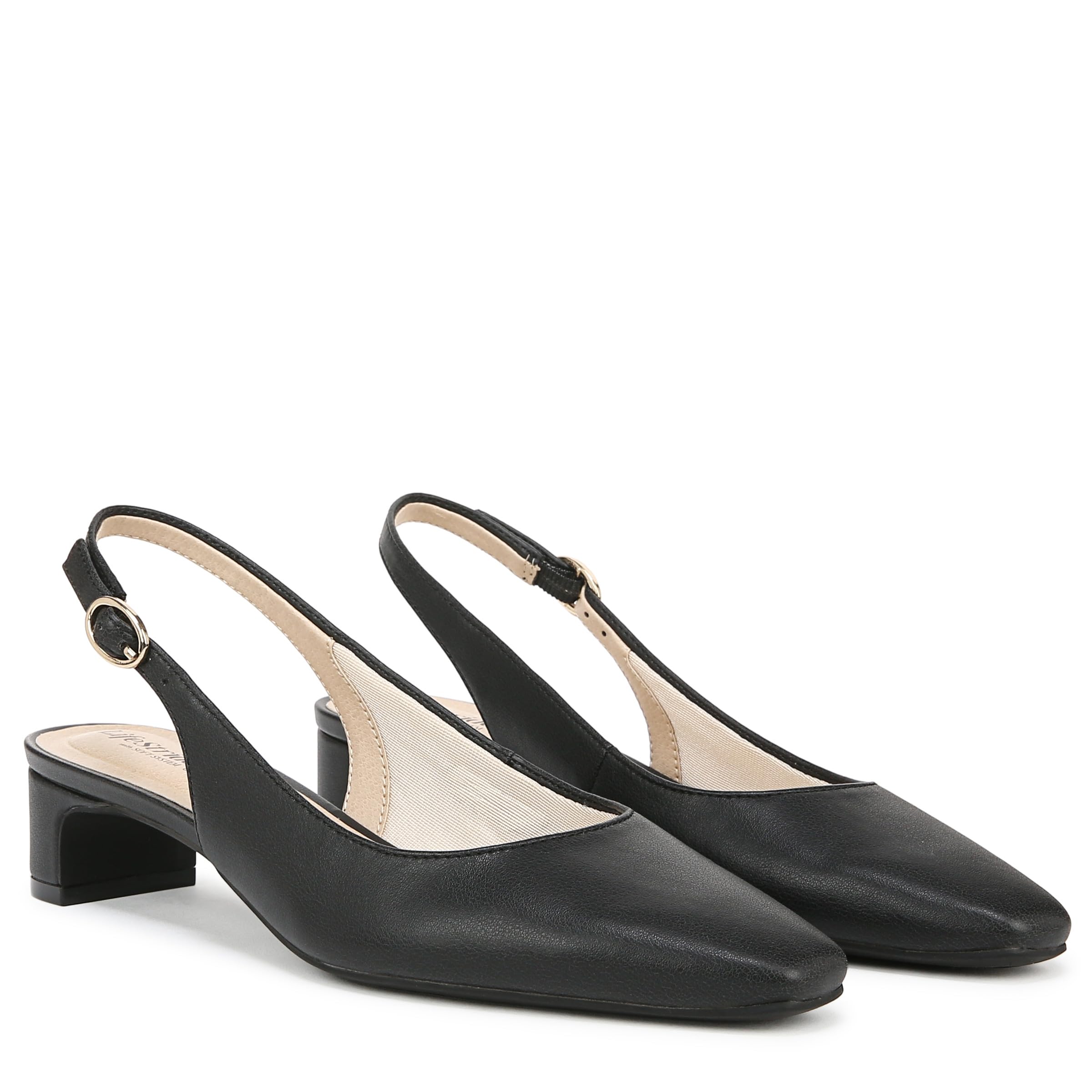 LifeStride Womens Lorena Pump Black 9.5 M
