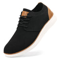 VILOCY Men's Fashion Dress Sneakers Casual Walking Shoes Business Oxfords Comfortable Breathable Lightweight Tennis Zapatos para Hombre Black,US11 EU44