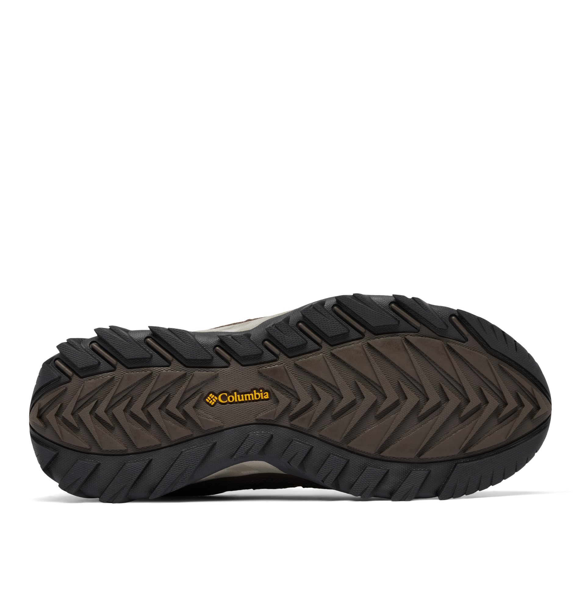 Columbia Men's Strata Trail Low Waterproof, Cordovan/Golden Yellow, 9.5 Wide