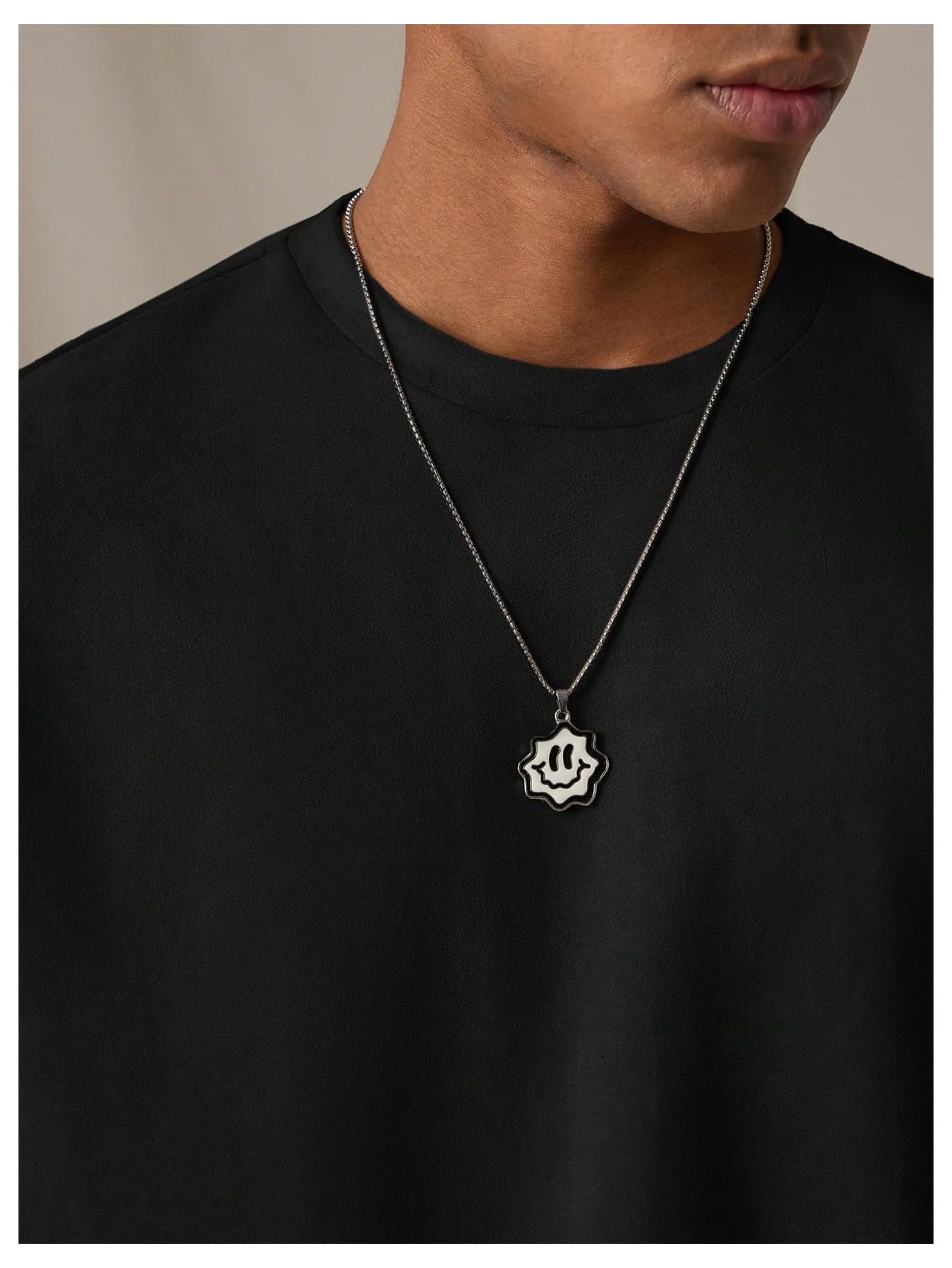 GORGLITTER Men's Cropped T Shirt Boxy Crop Tees Top Number Graphic Short Sleeve Crewneck Faux Suede Shirts Streetwear Black Small