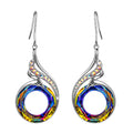 Kate Lynn Phoenix Earrings for Women, Christmas Birthday Gifts for Women, Crystal Earring Jewelry, Xmas Bday Gifts for Mom Grandma Wife Girlfriend Daughter Best Friend