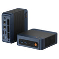 BOSGAME P3 Mix Mini PC Ryzen 7640HS (up to 5.0 GHz), 16GB DDR5, 512GB PCIe SSD Mini Desktop Computer, 4K Triple Display, USB 4.0, Dual 2.5G LAN & Wi-Fi 6E & BT5.2, for Home, Office, Gaming