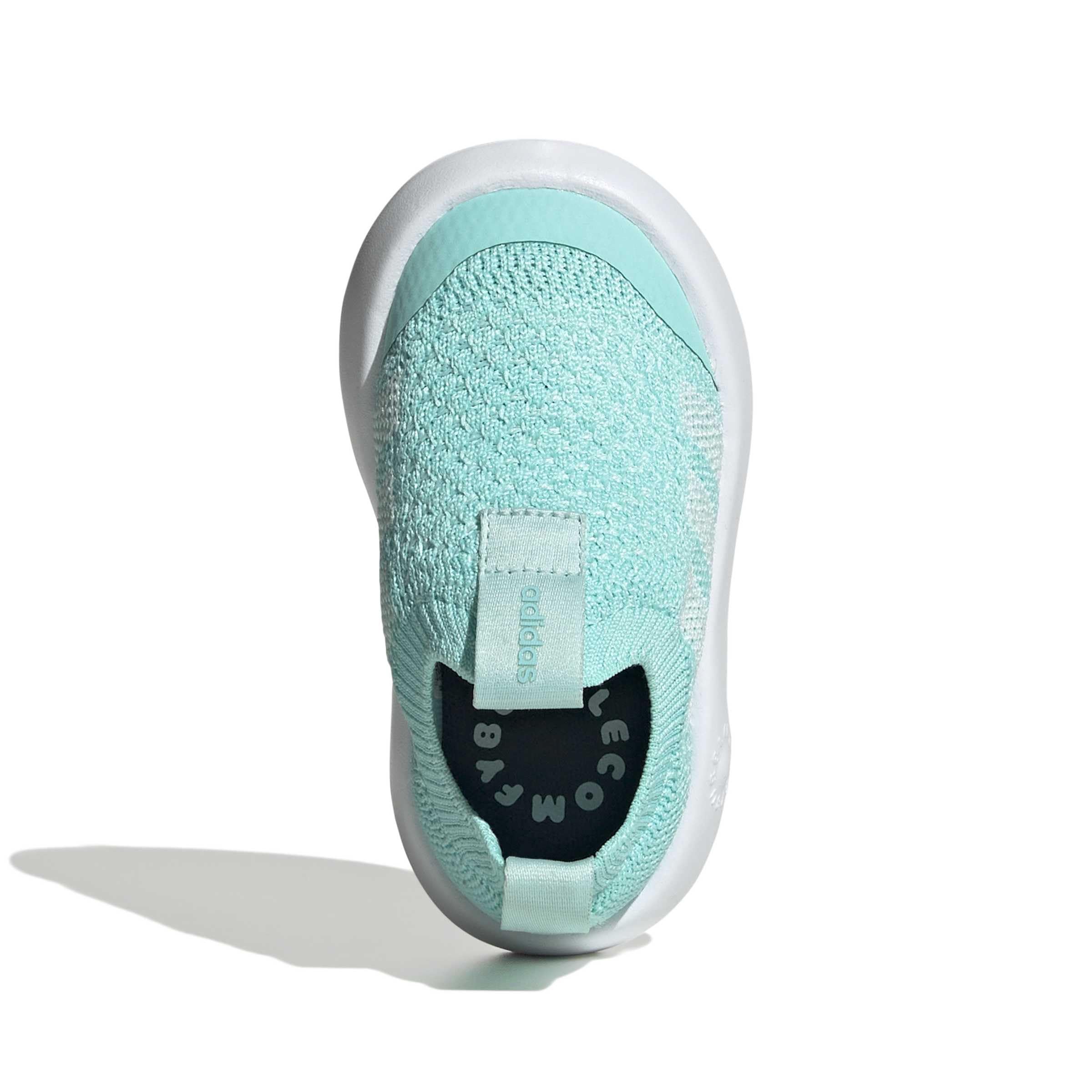 adidas Unisex-Baby Bubblecomfy, Flash Aqua/Semi Flash Aqua/White, 5