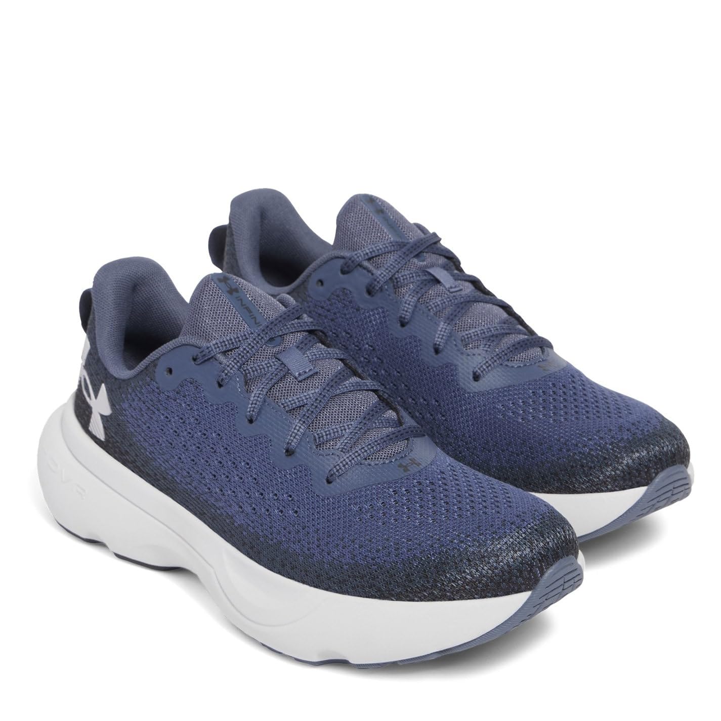Under Armour Men's Infinite, (044) Downpour Gray/Black/White, 9.5, US