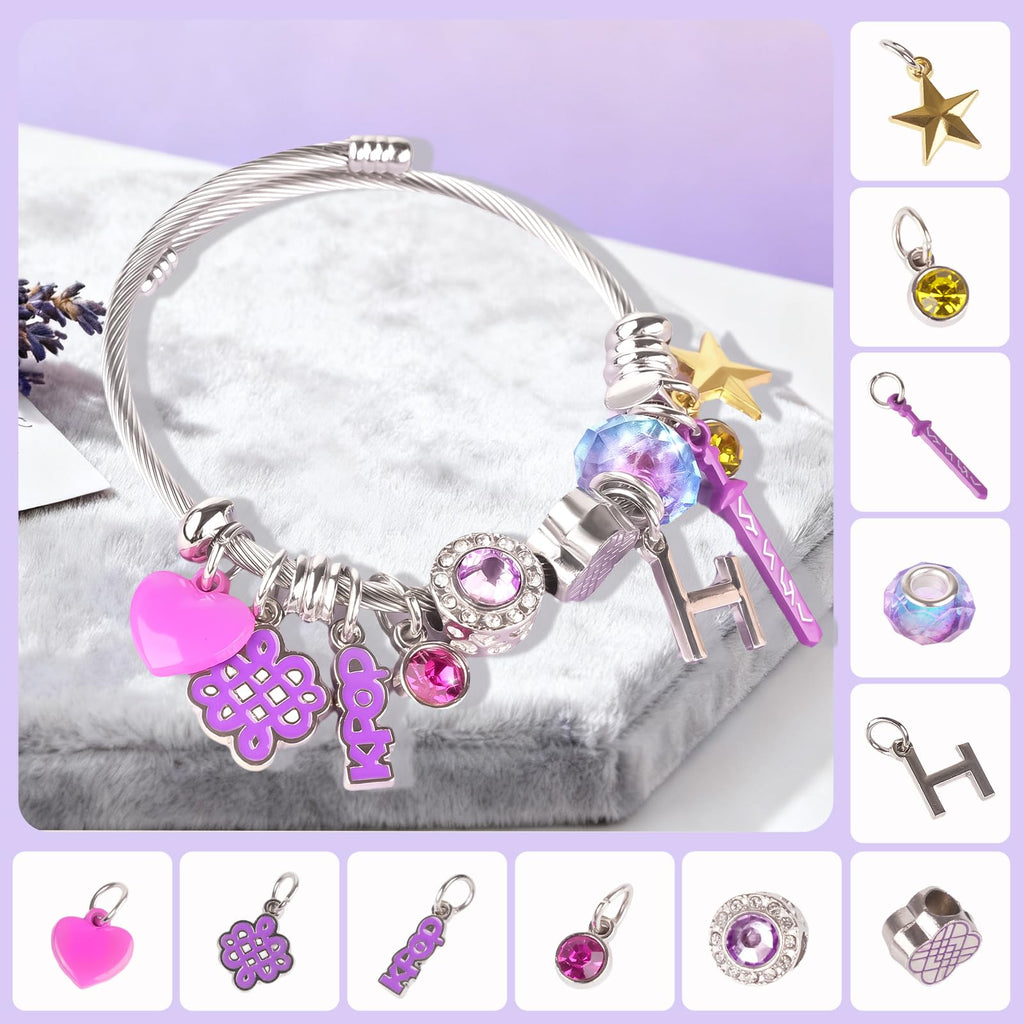 CelyBoutique KPop Bracelet - Merch Kpop Stuff items Bracelet Chirstmas Gift for Women, Kpop Jewelry accessories for Fans