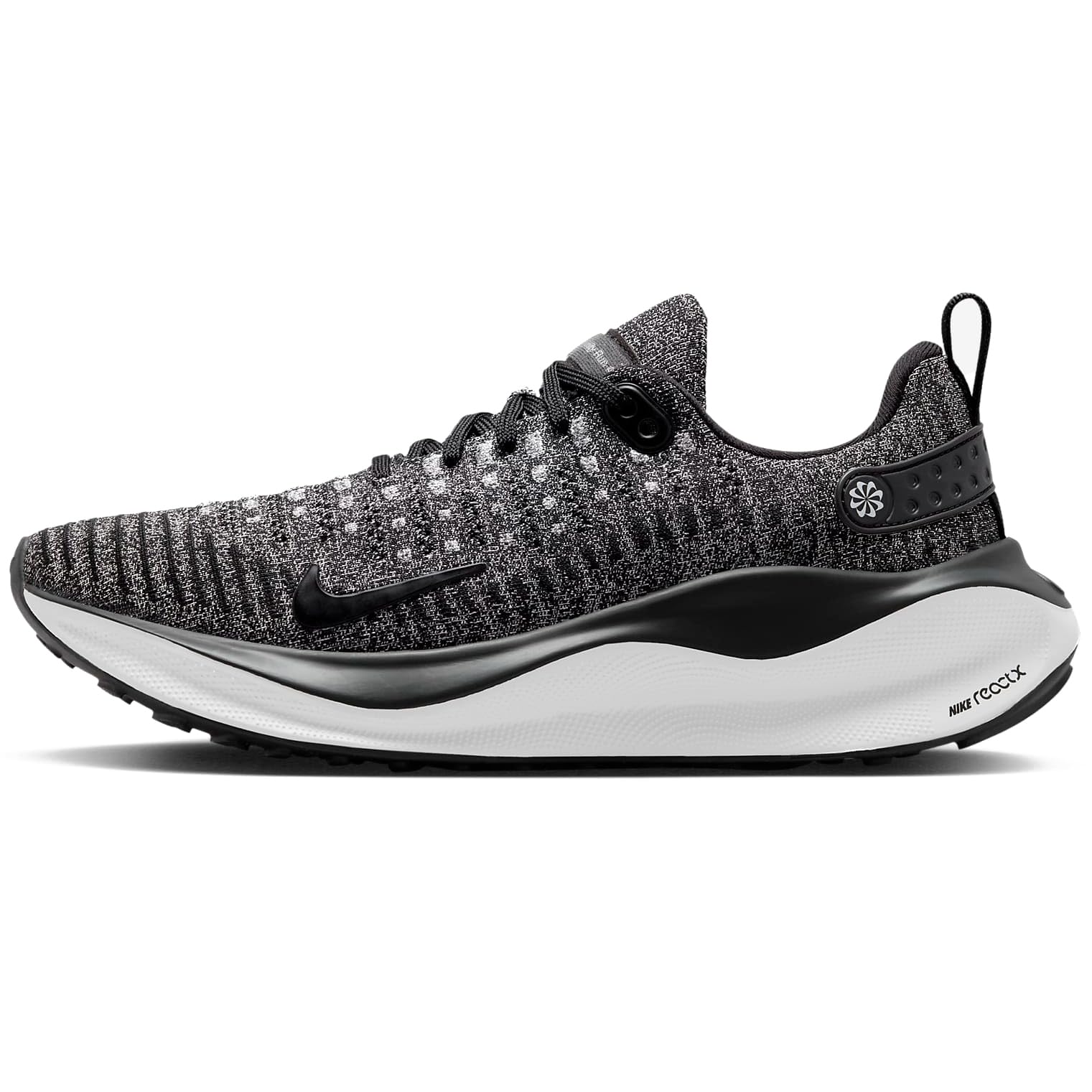 Nike InfinityRN 4 Women's Road Running Shoes (DR2670-003, Black/White/Black) Size 8