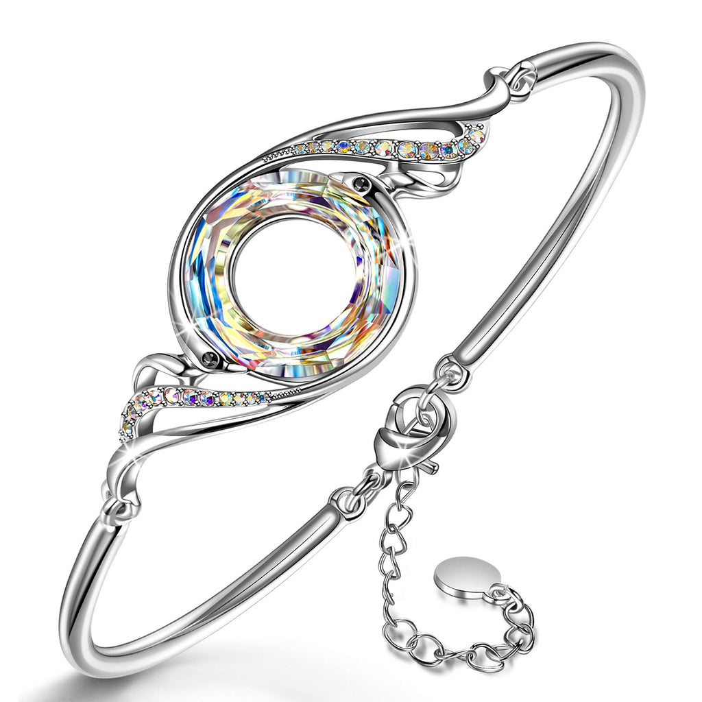 Kate Lynn Phoenix Bracelets for Women Crystal Bangle Bracelet Jewelry for Women Unique Birthday Gifts for Women Chritmas Gift Mothers Day Gifts for Mom Wife Girlfriend Daughter Best Fiends Ladies Present