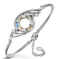 Kate Lynn Phoenix Bracelets for Women Crystal Bangle Bracelet Jewelry for Women Unique Birthday Gifts for Women Chritmas Gift Mothers Day Gifts for Mom Wife Girlfriend Daughter Best Fiends Ladies Present