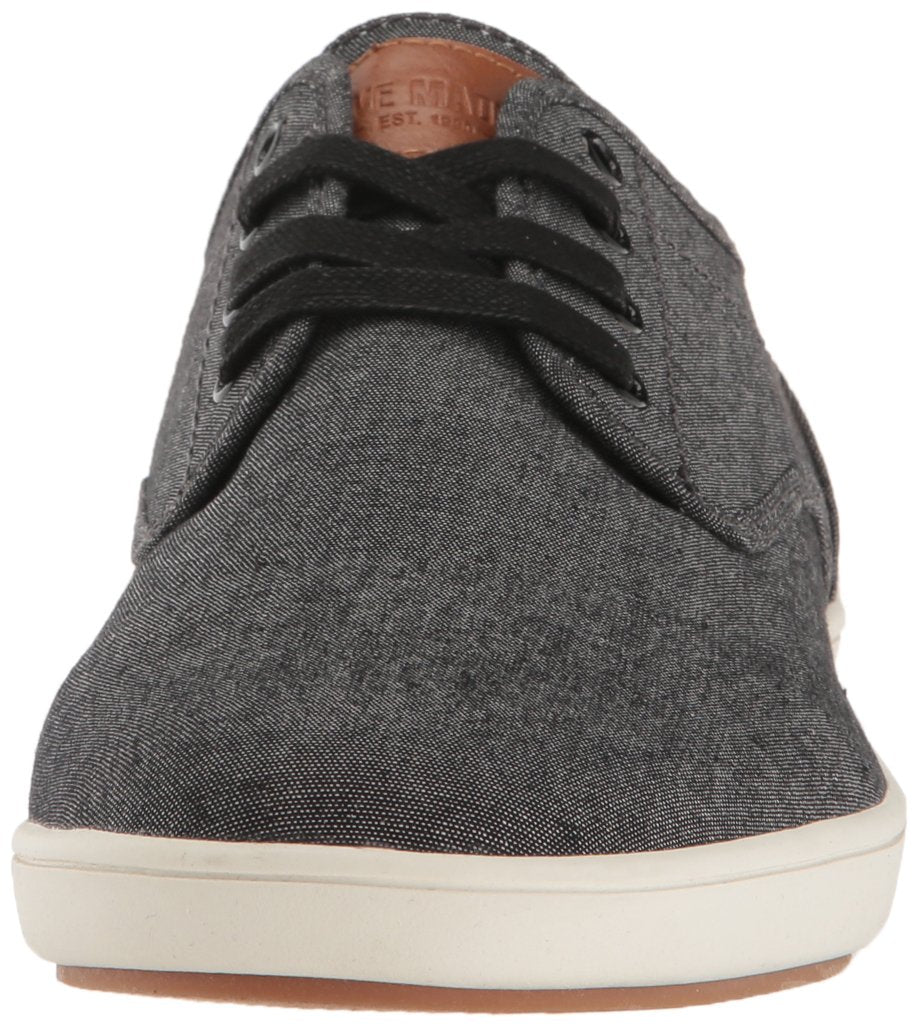 Steve Madden Men's Fenta Fashion Sneaker, Black Fabric, 10 M