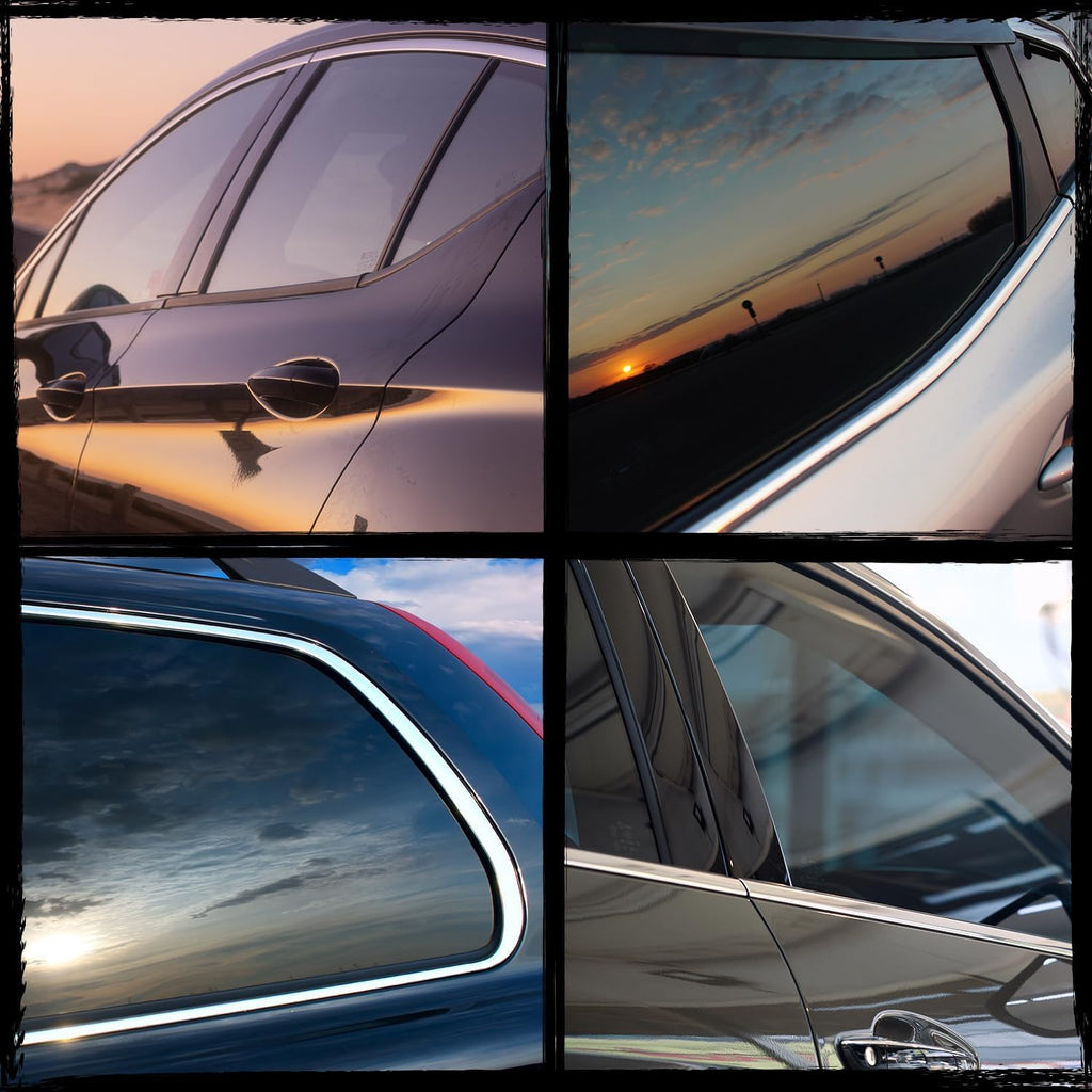 Window Tint Film for Cars, Ceramic Window Tints, Blocks 99% UV & IR Rays, Heat Resistant Anti Glare Film for Windshield, Scratch Resistant Sun Shade Auto Tint Roll (35% VLT, 20in x 10ft)