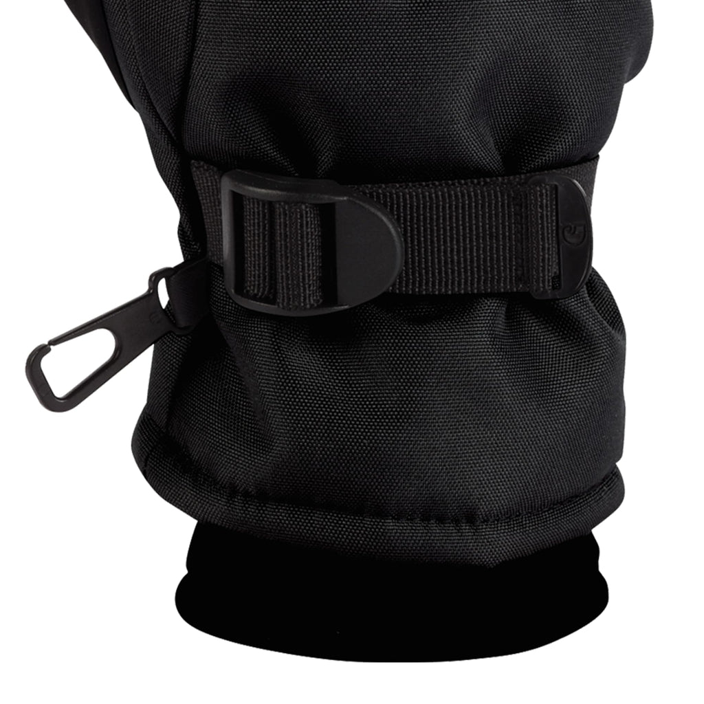 Carhartt Men's Waterproof Insulated Knit Cuff Glove, Black, Large