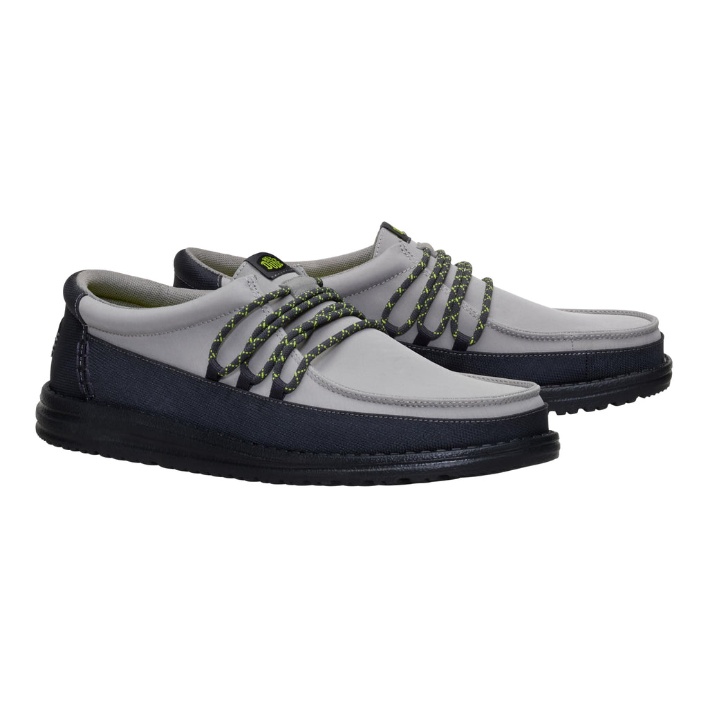HEYDUDE Wally Guard - Black/Moon Grey