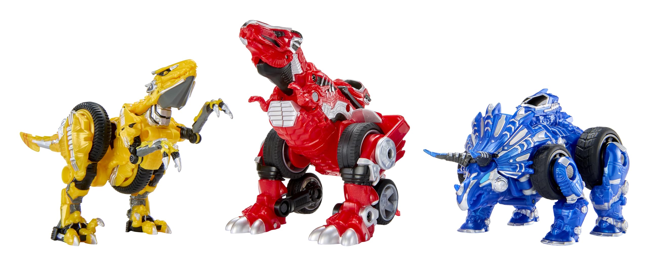 Armorsaurs Evolver Blaze Transforming Raptor to Vehicle Toy, 2-in-1 Dino Figure with Multi-Step Conversion, Kids, Boys, Girls, Ages 6+