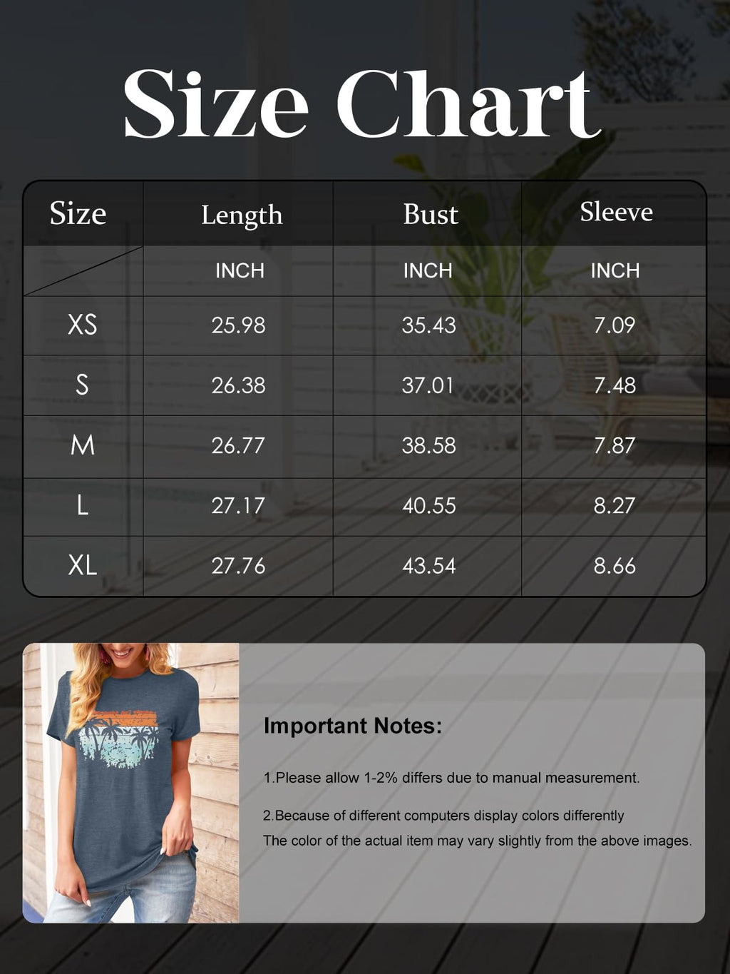TAKEYAL Graphic Tees for Women Map Count Tree Print Short Sleeve T Shirts Summer Casual Tee Beach Vacation Top (Blue Gray, L)