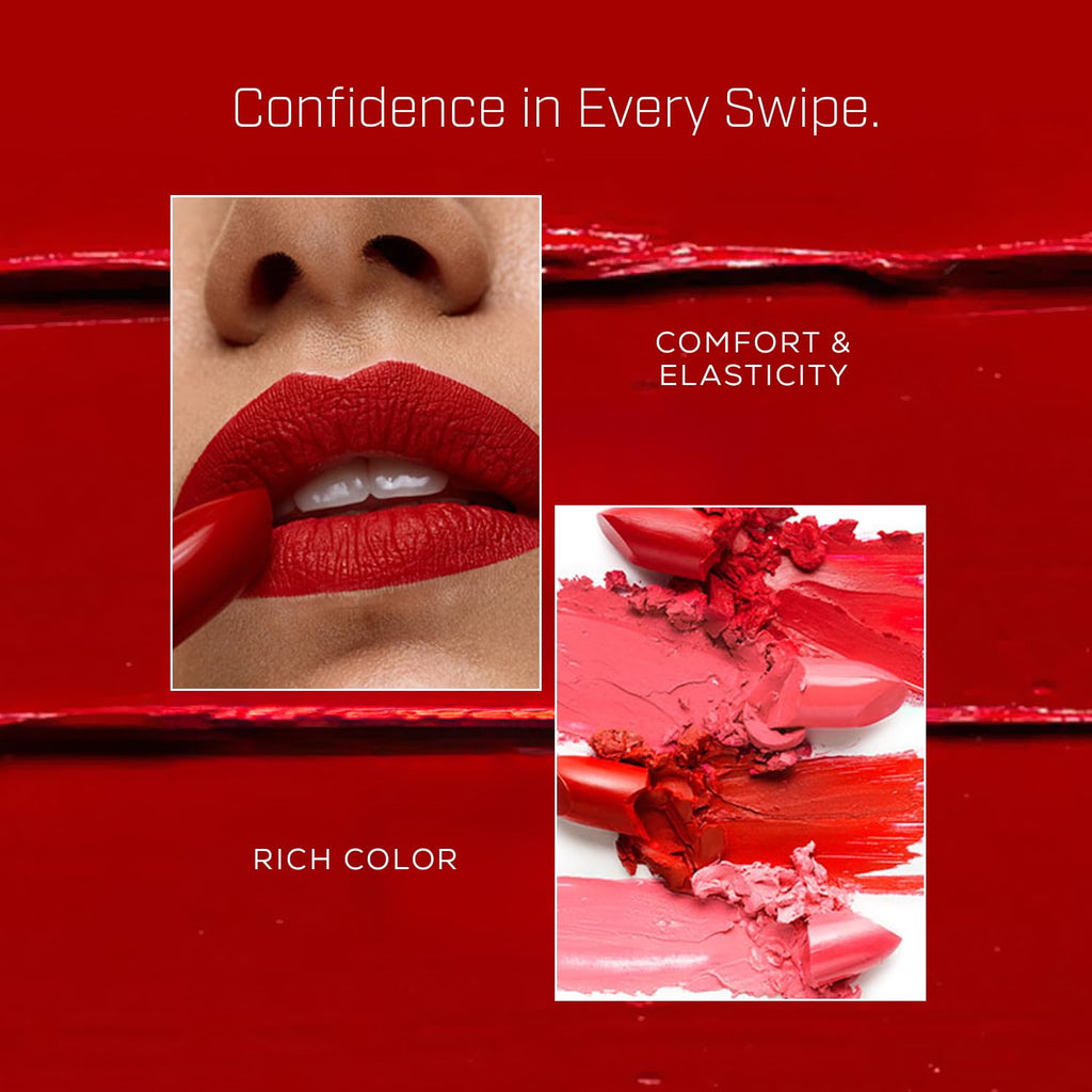 Radiant Professional Matte Lipstick for Women – Long Lasting Lipstick with Vitamin E, Hyaluronic Acid & UV Protection (UVA/UVB) – Advanced Care & Ultra Moisturizing Lip Stick – 216 FLAME