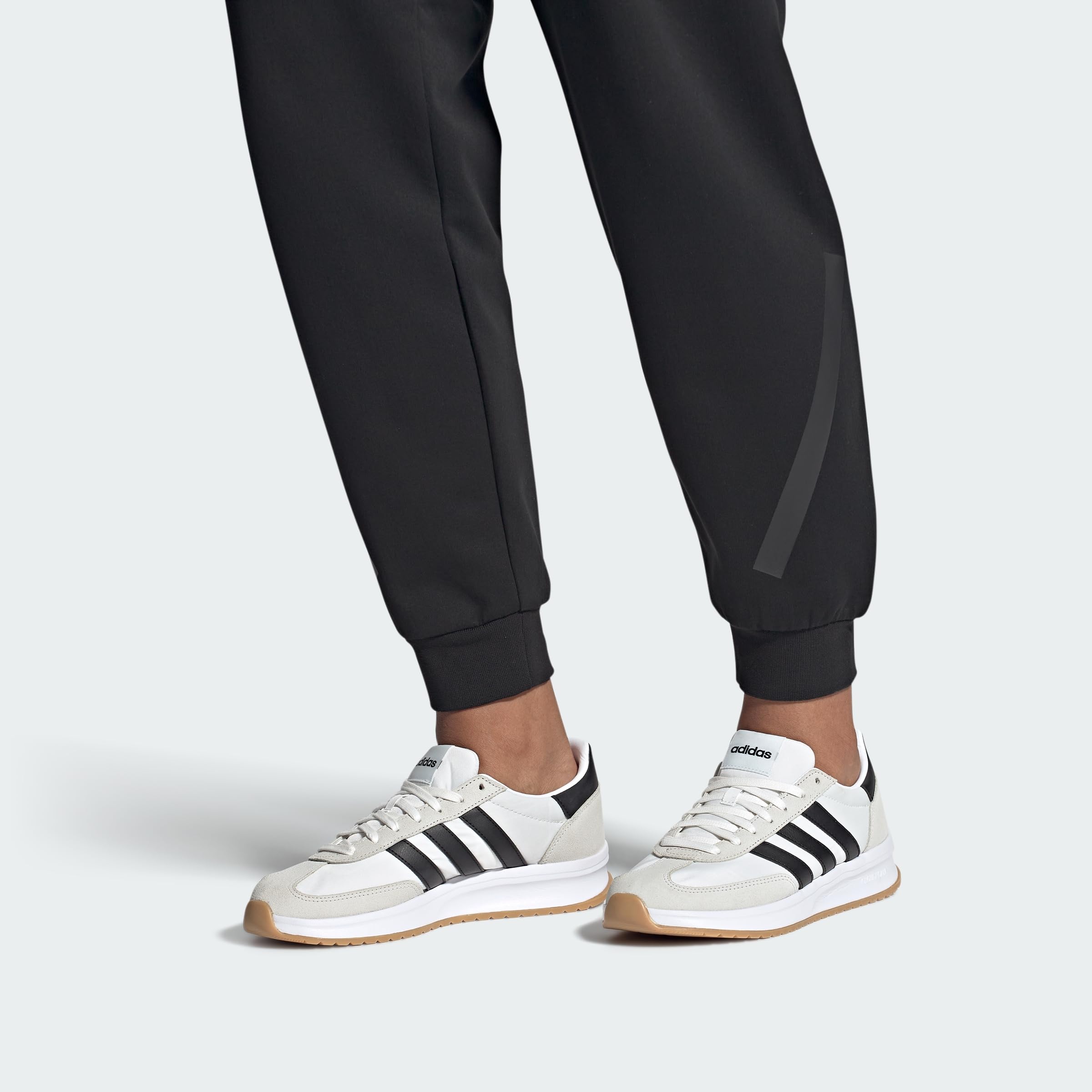 Adidas Men's Run 72, White/Black/Grey, 10
