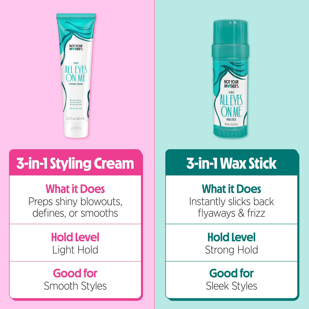 Not Your Mother's All Eyes On Me 3-in-1 Hair Styling Cream with UV Protection - Styling Cream for All Hair Types