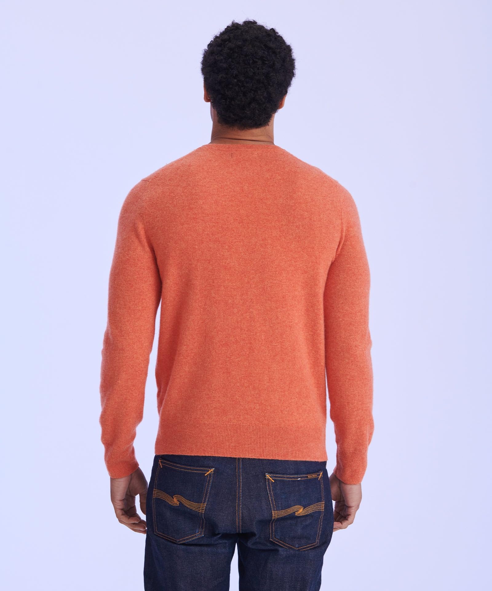 The Original Cashmere Crewneck Sweater Men's (US, Alpha, X-Large, Regular, Regular, Nectar)