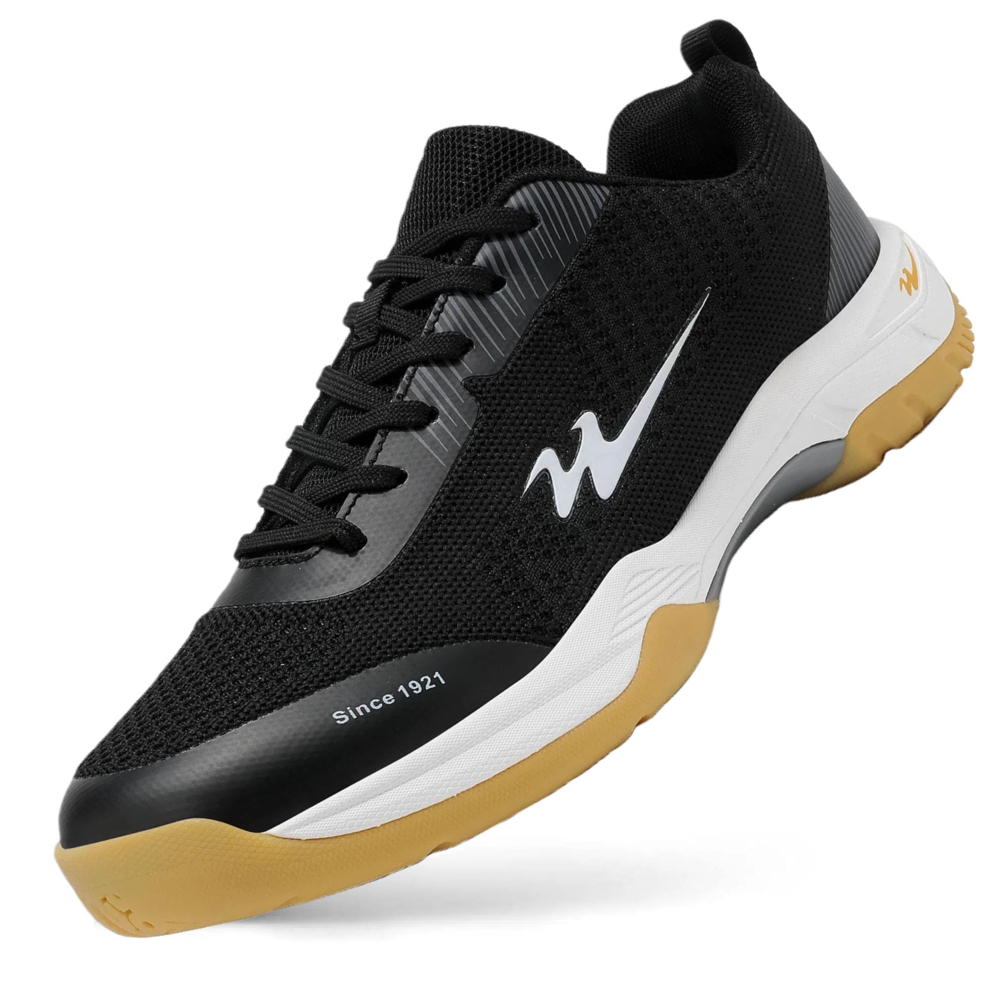 cungel-Tennis-Badmintion-Pickleball-Shoes Unisex No-Slip Pickleball & Tennis Shoes | Lightweight Breathable Court Shoes for Men and Women Black