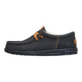 HEYDUDE Wally Funk Denim Black 11, Men’s Shoes, Slip-on Loafers, Comfortable & Light-Weight