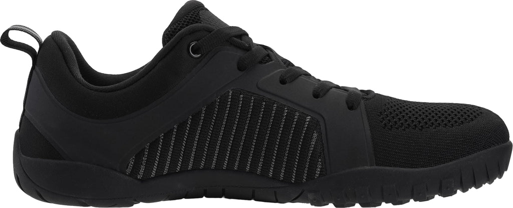 WHITIN Men's Extra Wide Width Barefoot Minimalist Shoes Zero Drop Trail Running Hiking Sneaker Cross Training Walking Gym Workout Lifting All Black 44