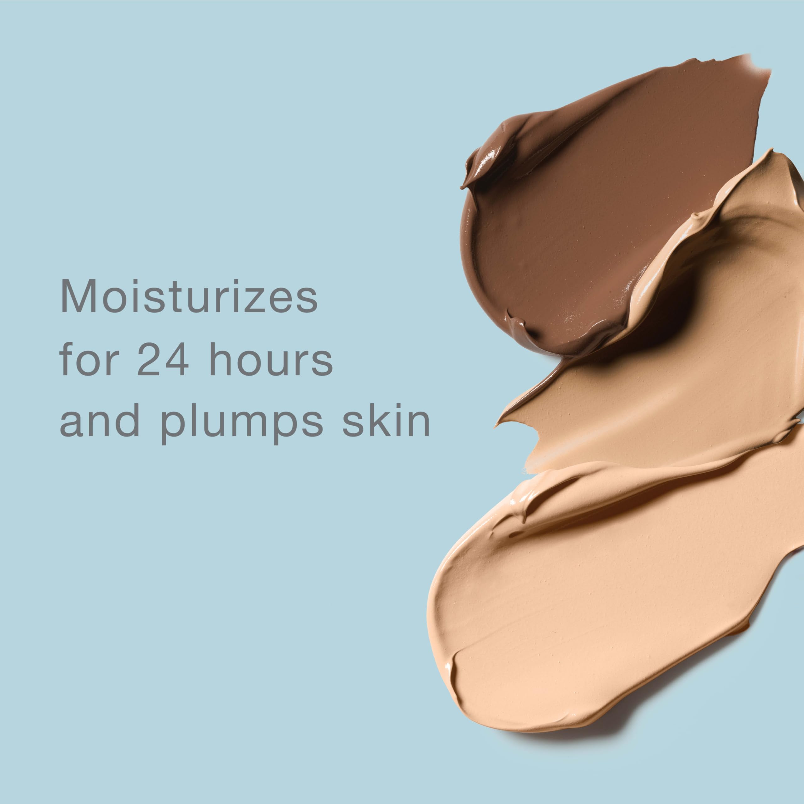 Neutrogena Hydro Boost Hydrating Tint Foundation Makeup for Dry Skin, with Hyaluronic Acid, Lightweight Oil-Free Water Gel, Non-Comedogenic, 40 Nude Color, 1.0 fl. oz