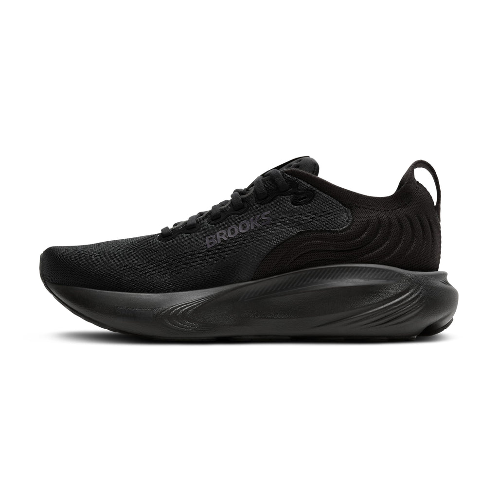 Brooks Men’s Adrenaline GTS 25 Supportive Running & Walking Shoe - Black/Black/Ebony - 11.5 Wide
