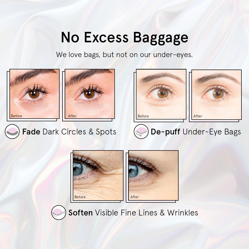 grace & stella Peptide Under Eye Patches with Niacinamide & Rice Extract - Firming Eye Masks for Dark Circles and Puffiness - Gifts Under 20 Dollars - Vegan, Cruelty-Free (White, 24 Pairs)