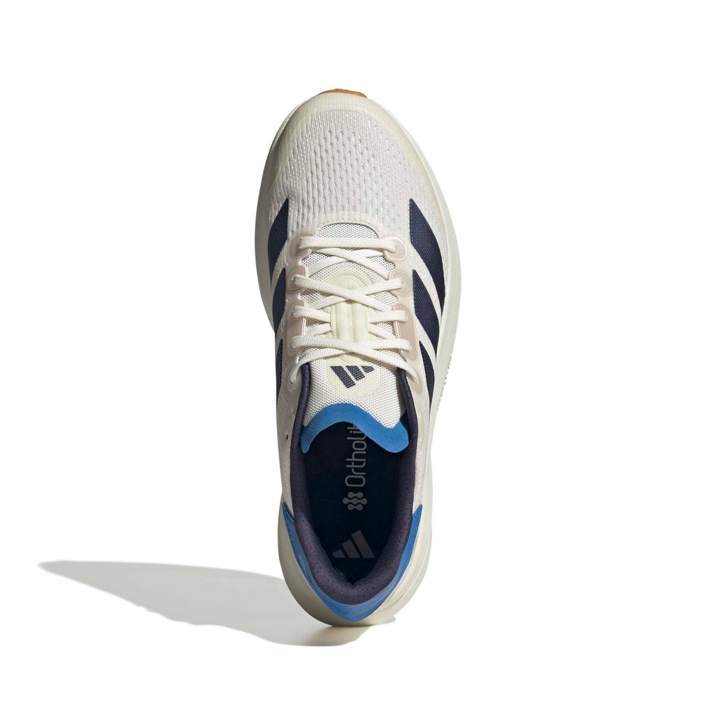 adidas Men's Duramo Speed 2 Running, Chalk White/Shadow Navy/Ray Blue, 13
