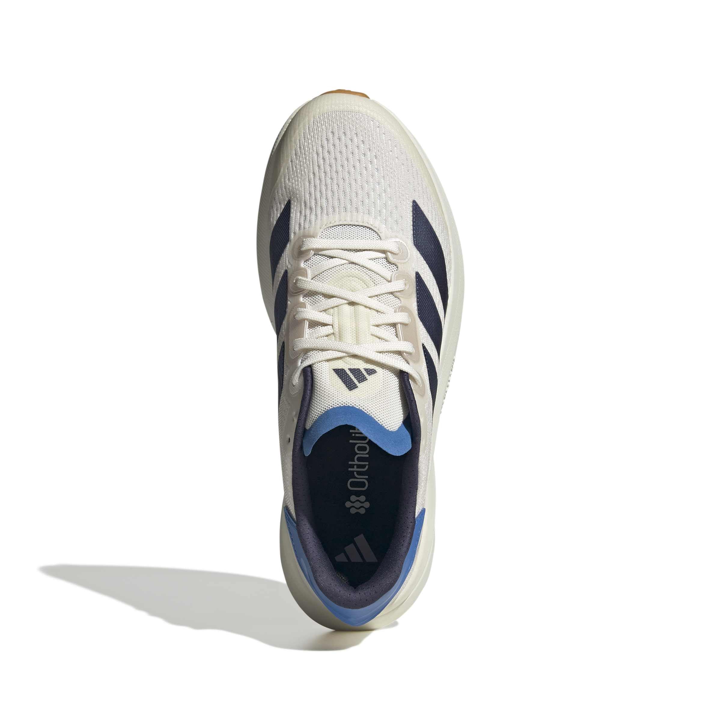 adidas Men's Duramo Speed 2 Running, Chalk White/Shadow Navy/Ray Blue, 13