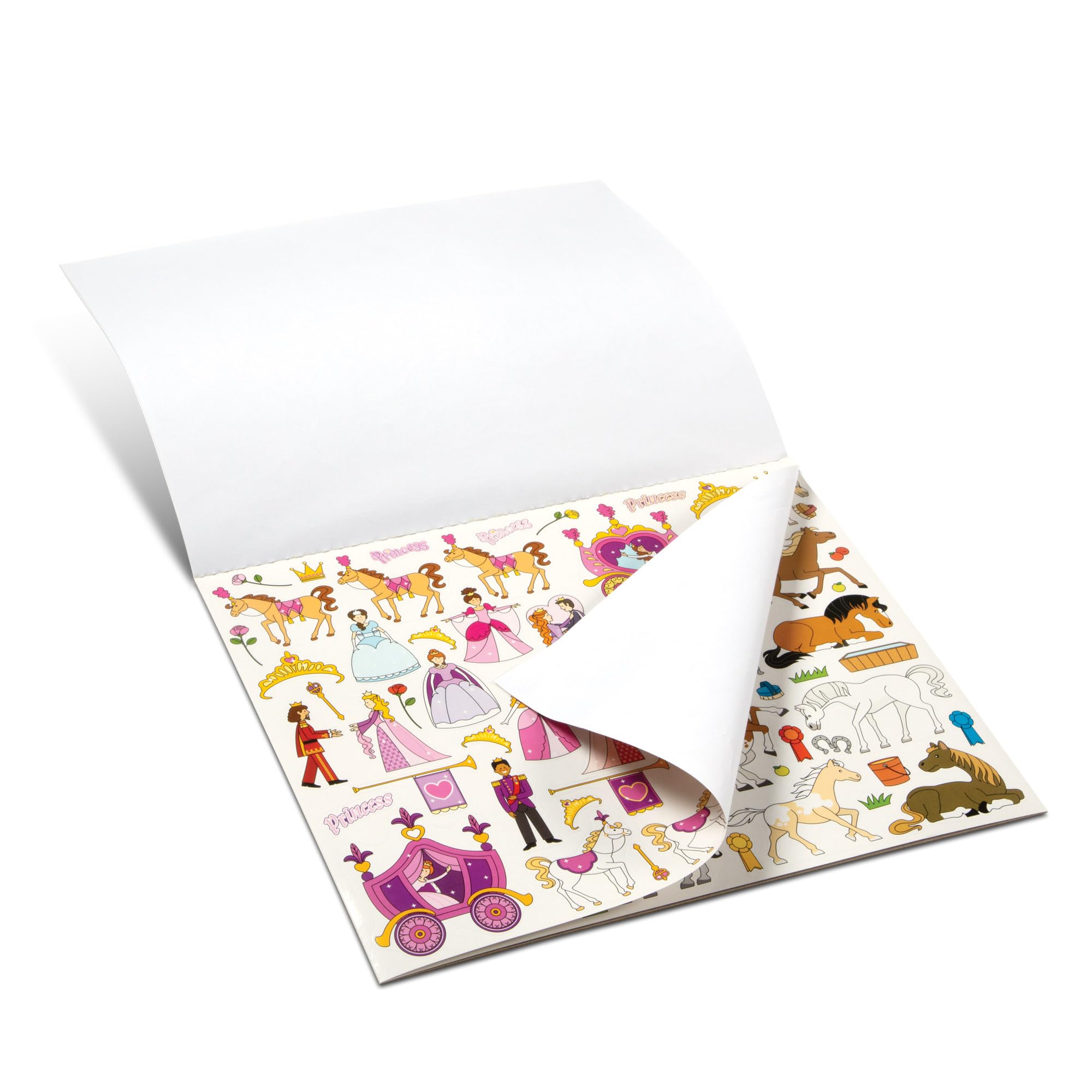 Melissa & Doug Sticker Collection Book: Princesses, Tea Party, Animals, and More - 500+ Stickers - FSC Certified
