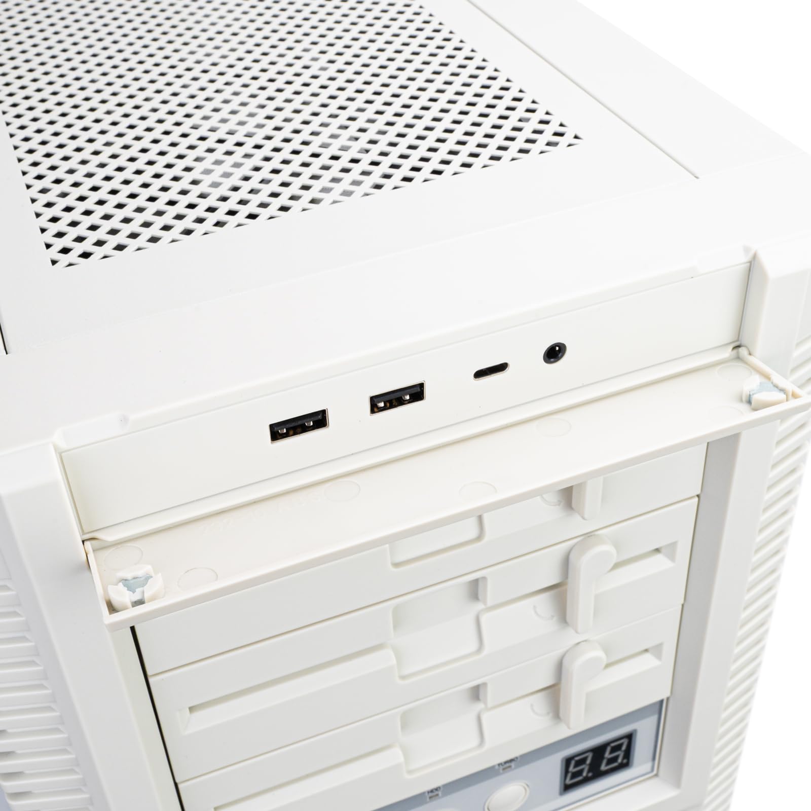 Silverstone Technology FLP02W Retro-Inspired Tower Chassis with high-Performance Cooling and Expansion Support, SST-FLP02W