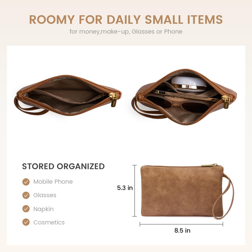 LOVEVOOK Laptop Tote Bag for Women 15.6 Inch Vintage Work Bag with Large Cup Holder, Waterproof Computer Teacher Bag