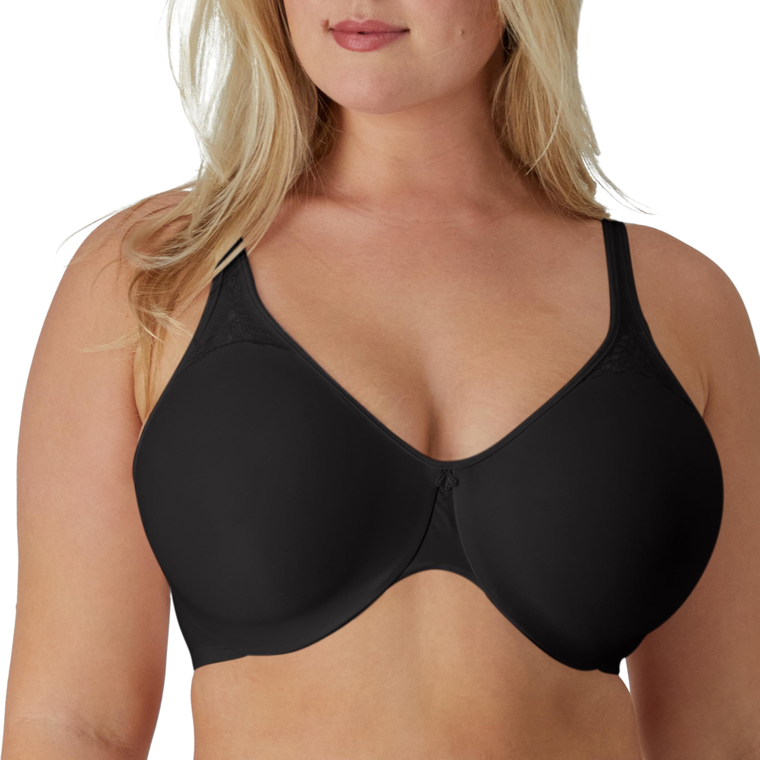 Bali womens Passion For Comfort Minimizer Underwire Bra, Black, 42DDD