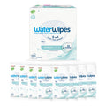 WaterWipes Sensitive+ On The Go Wipes, 224 Count (8 Packs), 3-In-1 Cleans, Cares, Protects, 99.9% Water, Unscented Wet Wipes