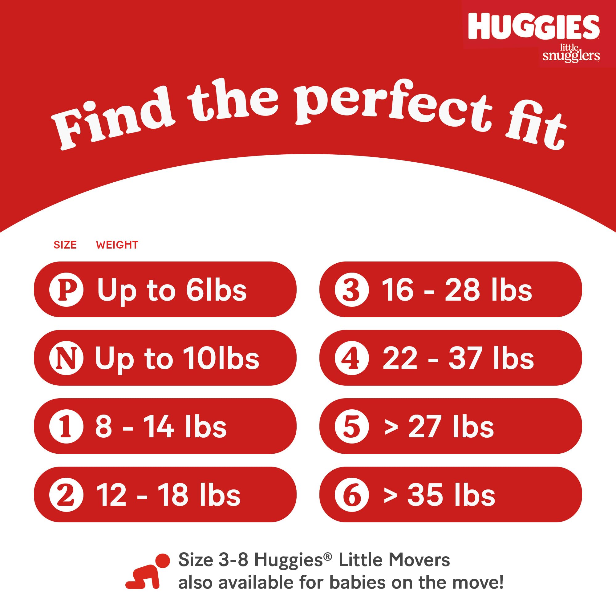 Huggies Size 2 Diapers, Little Snugglers Baby Diapers, Size 2 (12-18 lbs), 84 Count, Packaging May Vary