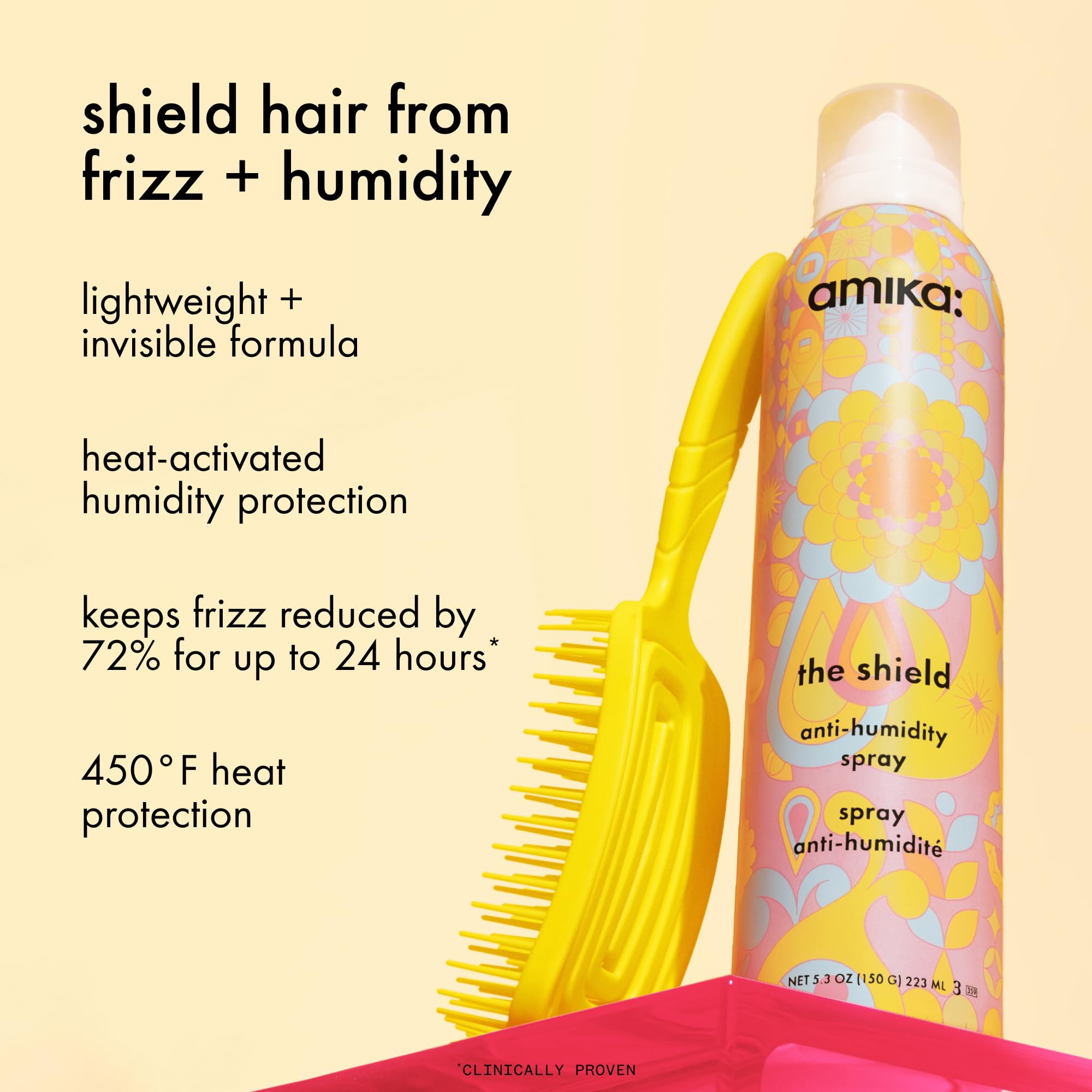 amika season's smoothing anti-frizz set | exclusive limited edition set with humidity protection for smooth, frizz-free hair