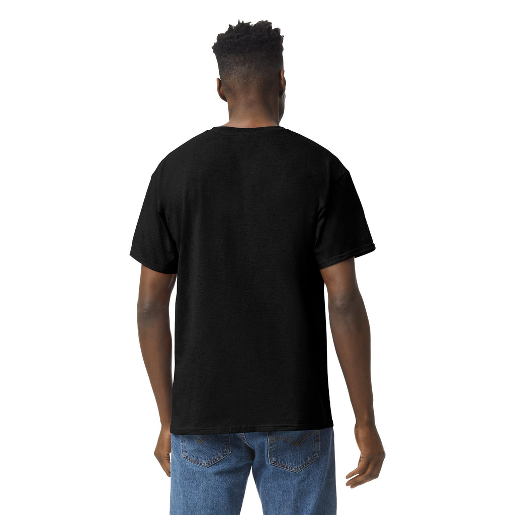 Gildan mens Heavy Cotton T-shirt, Style G5000, Multipack T Shirt, Black (3-pack), 3X-Large US