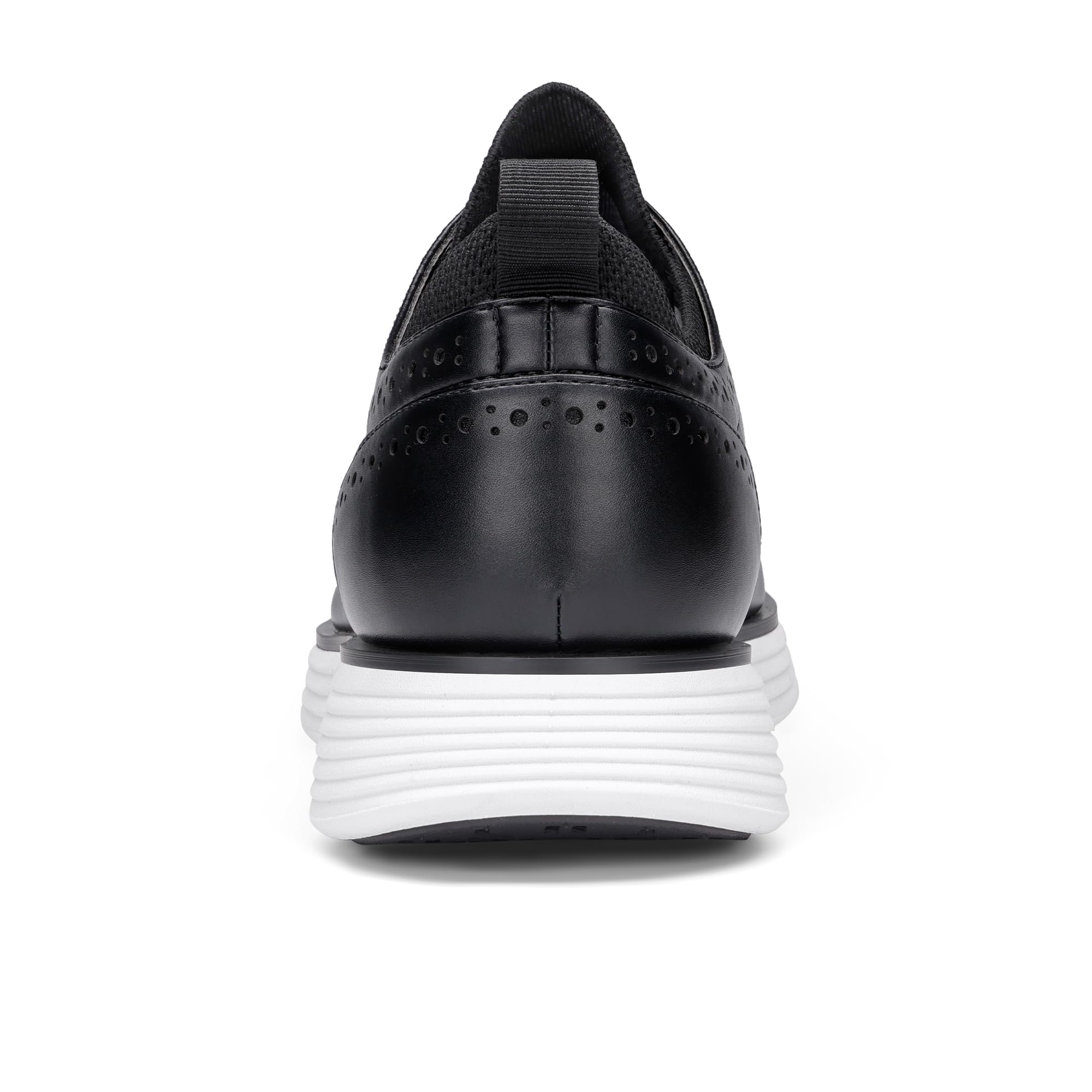 Bruno Marc Men's MaxFlex Dress Sneakers Oxfords Casual Wingtip Brogue Shoes,Size 13,Black,SBOX2326M