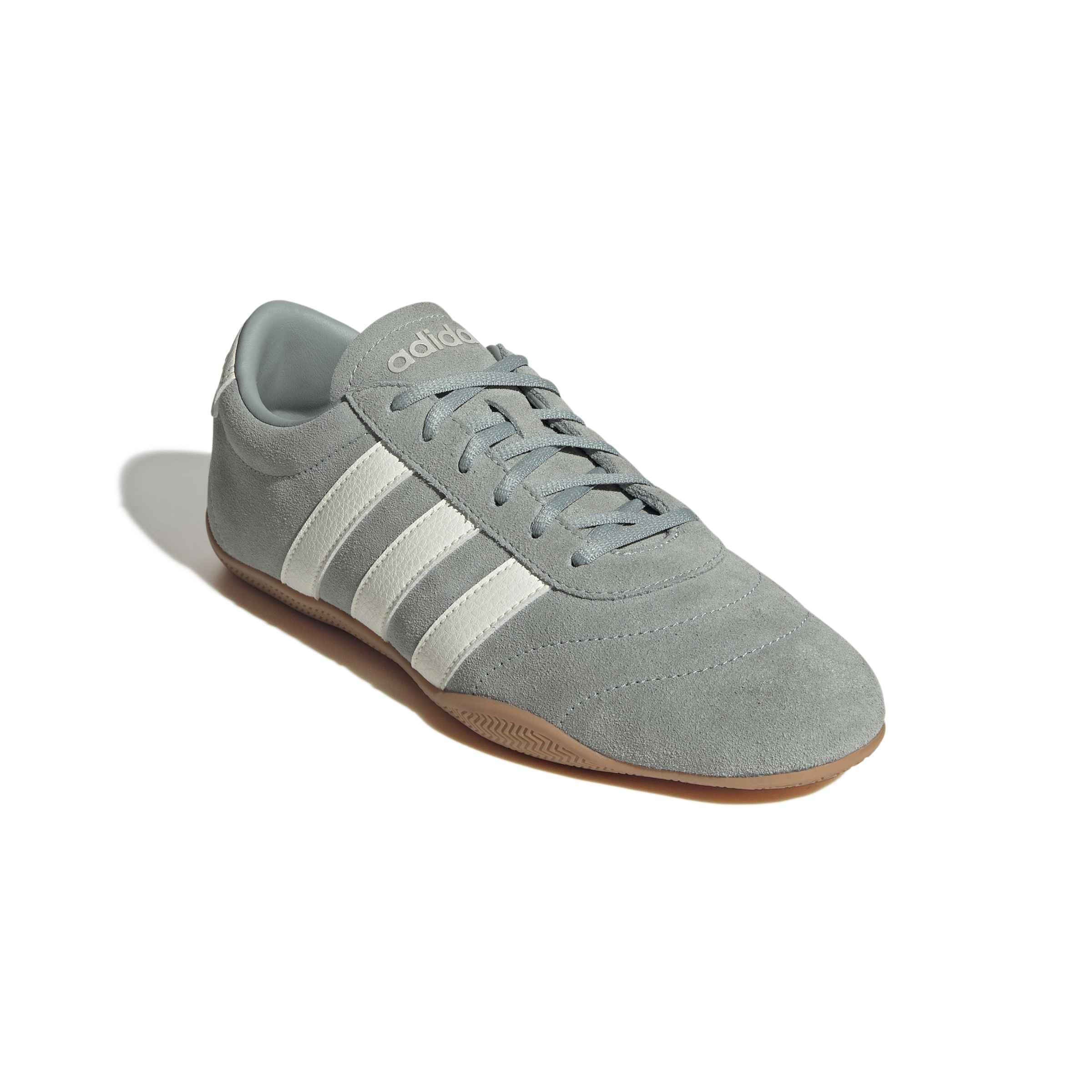adidas Women's Grand Court Low, Wonder Sage/Off White/Zero Metallic, 7