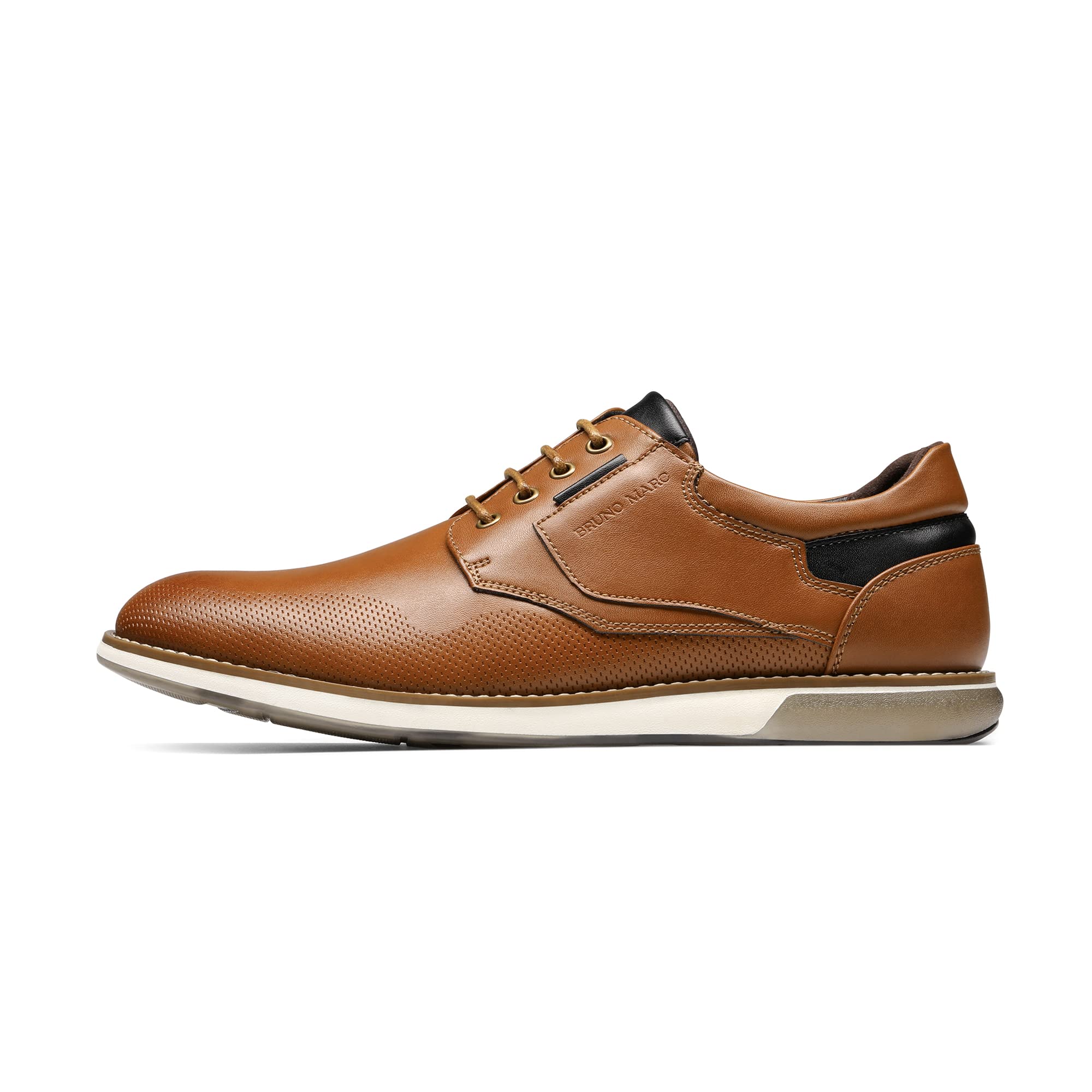 Bruno Marc Men's Casual Dress Shoes,Size 12,Brown,SBOX2336M