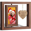 Tiblue Christmas Gifts for Him Her Couple Picture Frames Display 4x6 Photos, Romantic Valentines Day Gifts for Boyfriend Girlfriend Birthday Gift for Wife Husband, Valentine’s Day Decor Gift
