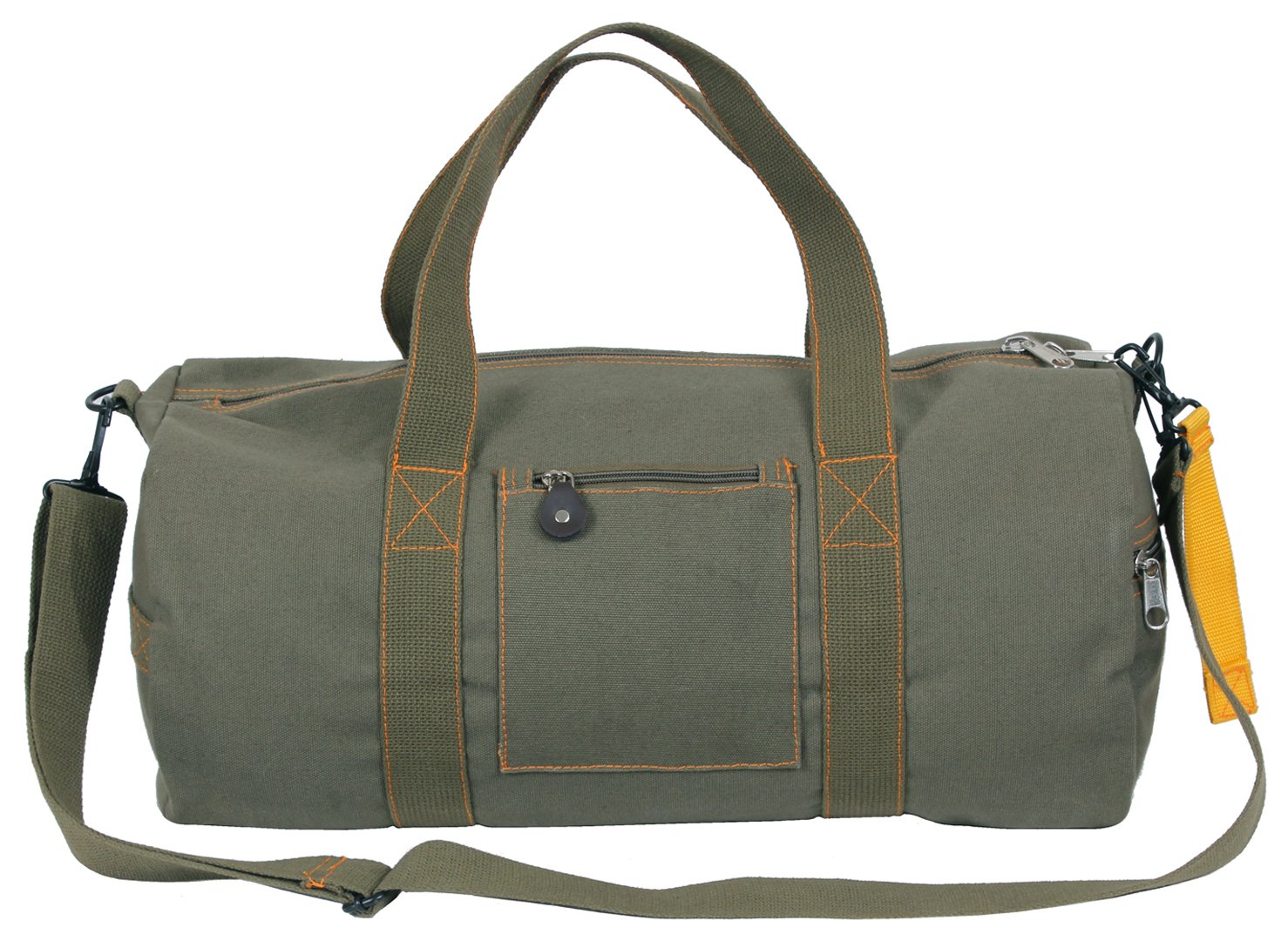 Rothco Canvas Equipment Duffle Bag – Travel & Gym Bag – Great for Storing Gear, Clothing, and More (Olive Drab, 19 Inches)