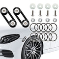 Mejiao Front Bumper Clips Black 12PC Quick Release Bumper Clips it Can be Applied to Front and Rear Bumpers,Trunks,Fenders,Hatches,Hoods,Etc.