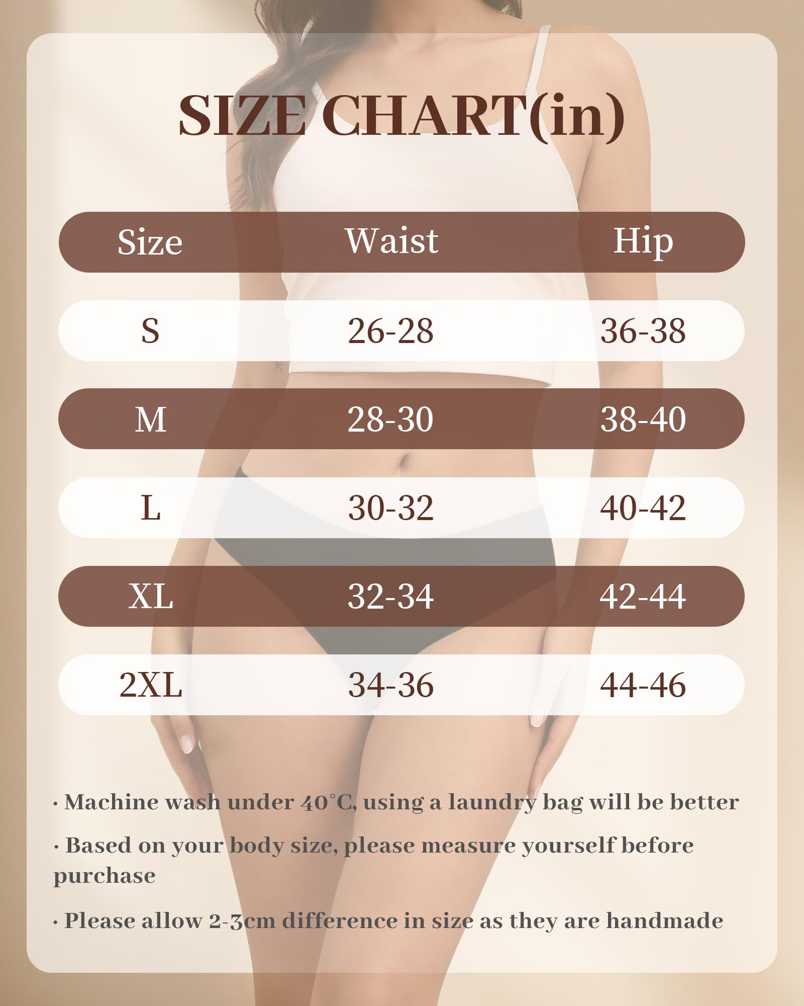 Cevapro Women‘s Seamless Underwear, Low Rise Bikini No Show Invisible Cheeky Hipster Panties for Yoga & Everyday Wear 5 Pack