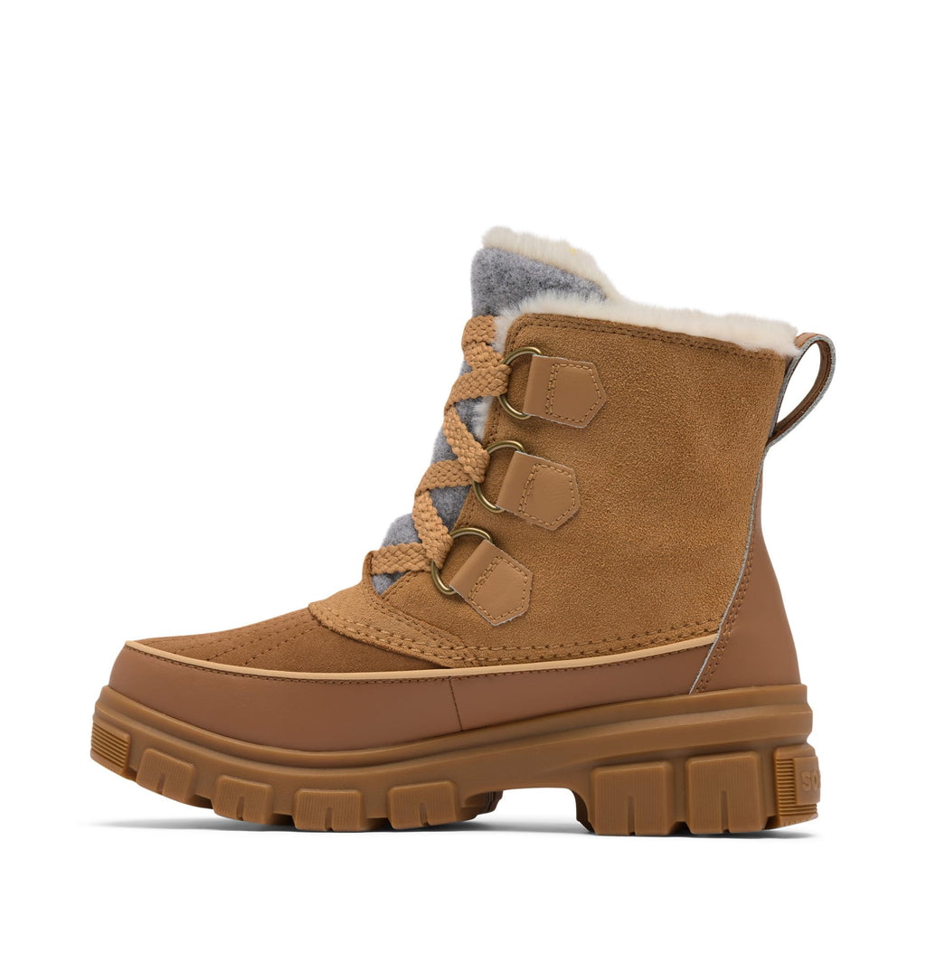 Sorel Women's Tivoli V Waterproof Winter Boot, Tawny Buff/Velvet Tan, 9